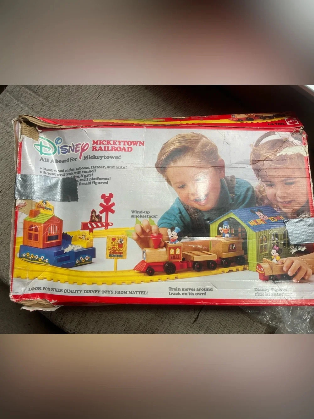 Vintage Mattel Disney Mickeytown Railroad